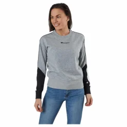 Champion Crewneck Sweatshirt Grey Grå Outlet