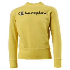 Champion Crewneck Sweatshirt Jr Yellow Gul Discount