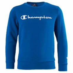 Champion Crewneck Sweatshirt Junior Blue Blå New