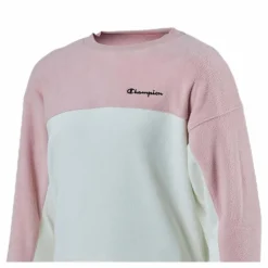 Champion Crewneck Sweatshirt Junior Pink Rosa Sale