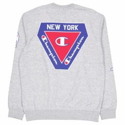 Champion Crewneck Sweatshirt New Oxford Grey Melange Grå New
