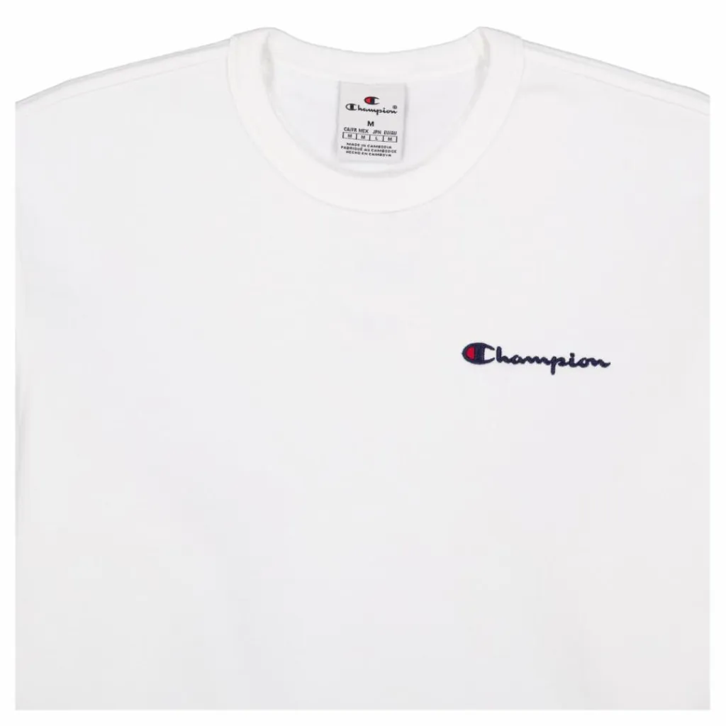 Crewneck Sweatshirt White*Champion Outlet