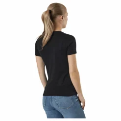 Champion Crewneck T-Shirt Black Svart Clearance
