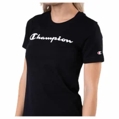 Crewneck T-Shirt Black*Champion Outlet