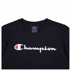 Champion Crewneck T-shirt Black Beauty Svart Online