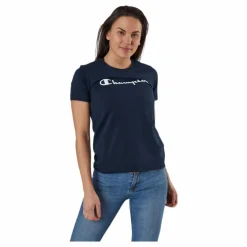 Crewneck T-Shirt Blue*Champion Discount