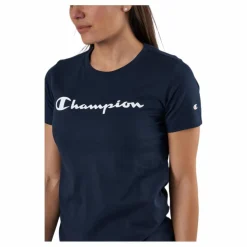 Crewneck T-Shirt Blue*Champion Discount