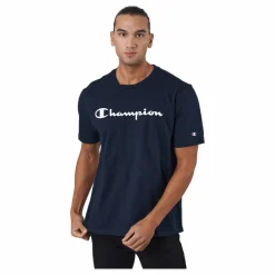 Champion Crewneck T-shirt Bs501 Blå New