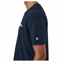 Champion Crewneck T-shirt Bs501 Blå New