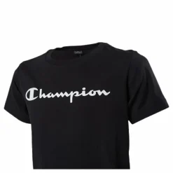 Crewneck T-Shirt Junior Black*Champion Sale