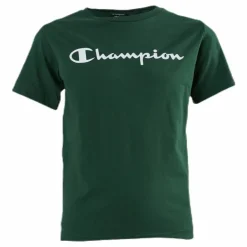 Champion Crewneck T-Shirt Junior Green Grön New