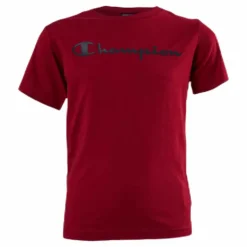 Champion Crewneck T-Shirt Junior Red Röd Hot