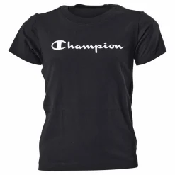 Champion Crewneck T-shirt Kk001 Svart Clearance