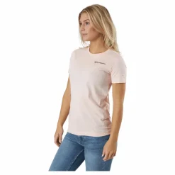 Champion Crewneck T-shirt Peachy Keen Rosa Discount