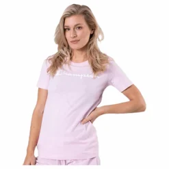 Crewneck T-Shirt Pink*Champion Discount