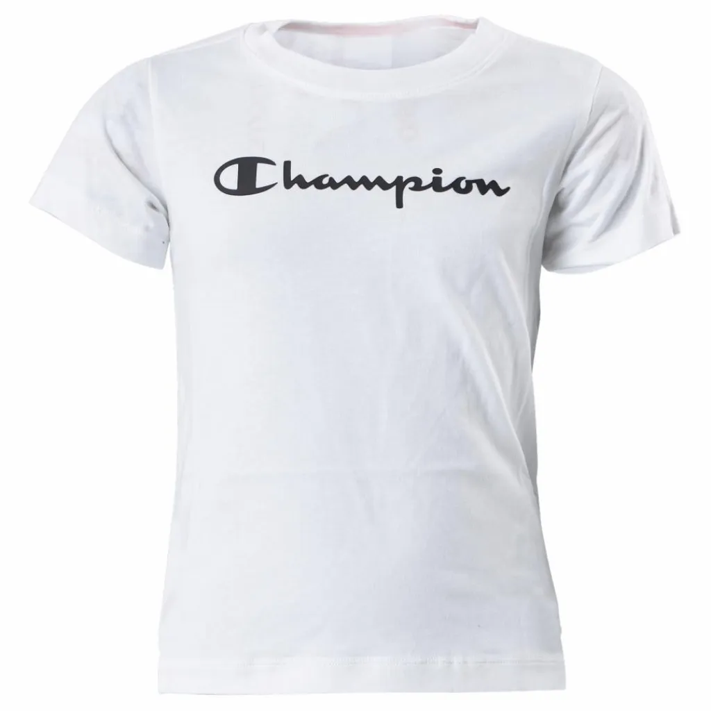 Champion Crewneck T-shirt Ww001 Vit Discount