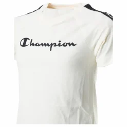 Champion Crewneck T-shirt Ww005 Vit New