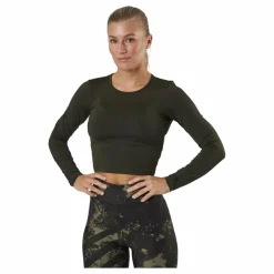 Crop Long Sleeve Forest Green*Casall Online
