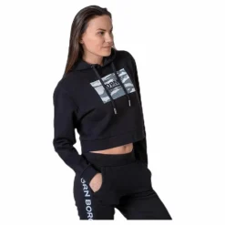 Cropped Dpm Hood Black*Björn Borg Online