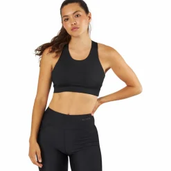 BLACC Cross Back Bra Black Svart