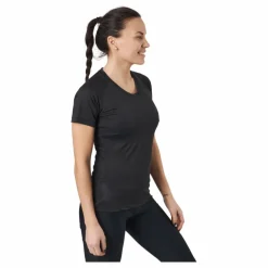 Salomon Cross Rebel Ss Tee W Black Svart Online