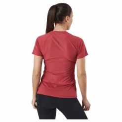 Salomon Cross Rebel Ss Tee W Earth Red Röd Hot