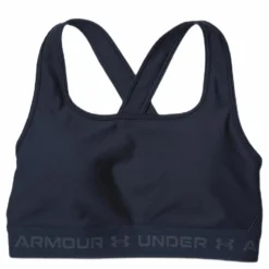 Under Armour Crossback Mid Bra Black Svart Online