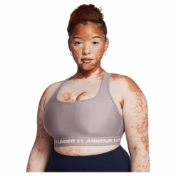 Crossback Mid Bra Tetra Gray*Under Armour Discount