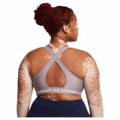 Crossback Mid Bra Tetra Gray*Under Armour Discount