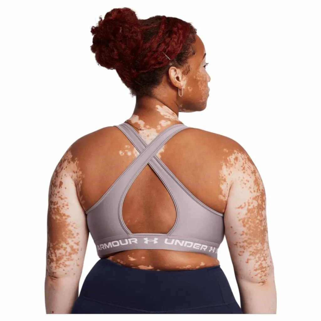 Crossback Mid Bra Tetra Gray*Under Armour Discount