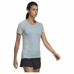 adidas Cru Tee Primeknit Blue/Grey Vit Sale