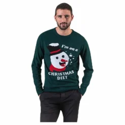 Crumble Knit Crew Neck Blue*Jack & Jones