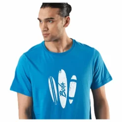 Bula Curl Tee Blue Blå Sale