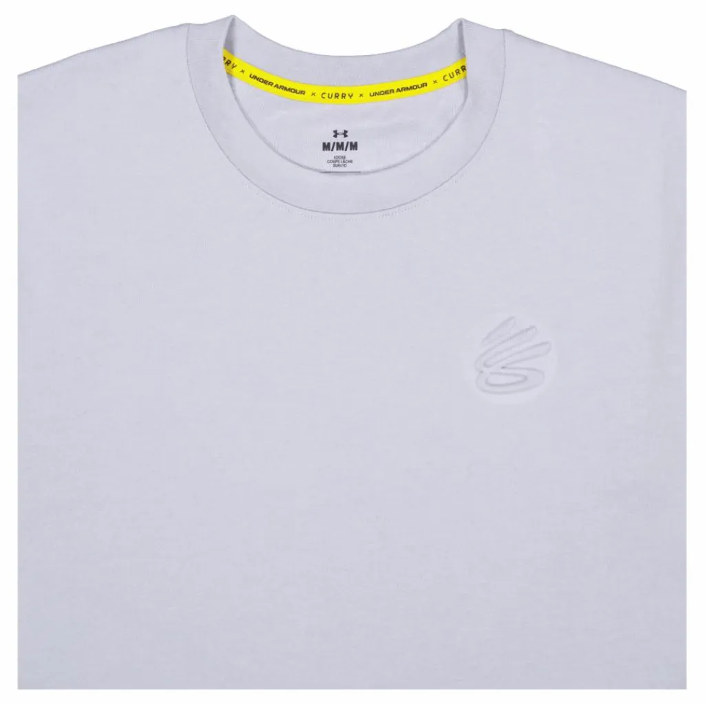 Curry Emboss Hw Tee Grey*Under Armour Clearance