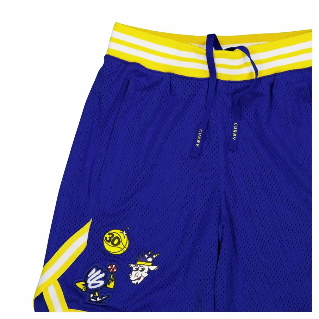 Under Armour Curry Mesh Short 2 Team Royal Blå Discount