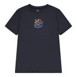 Under Armour Curry Shoe Hook Tee 4 Black Svart Discount