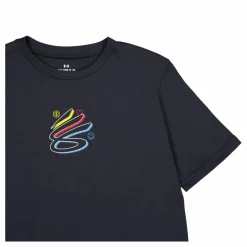 Under Armour Curry Shoe Hook Tee 4 Black Svart Discount