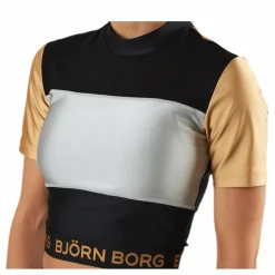 Björn Borg Cylie Cropped Tee Black/Gold Svart och Guld Online