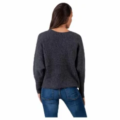 Only Daniella L/S Pullover Grey Grå Online