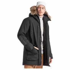 Didriksons Dante Parka Black Svart Discount