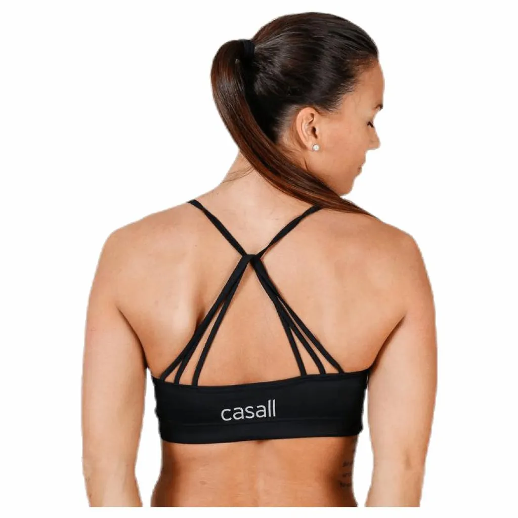 Casall Dashing sports bra Black Svart Hot
