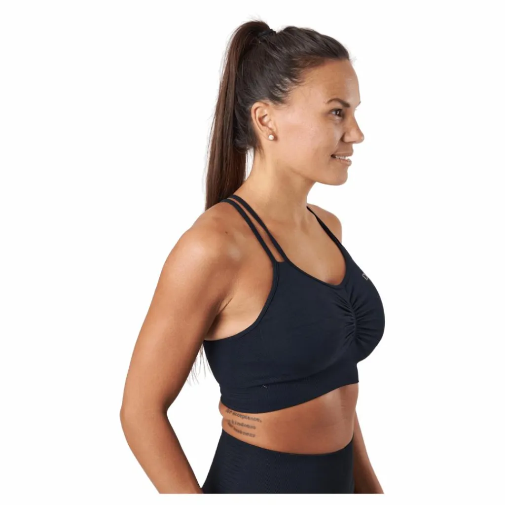 ICANIWILL Define Seamless Scrunch Sports Black Svart Sale