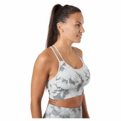 ICANIWILL Define Seamless Tie Dye Sports Grey Melange Grå New