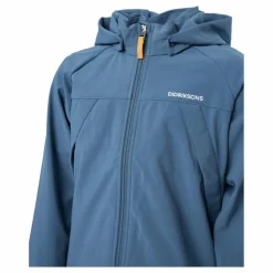Didriksons Dellen Kids Jkt 4 True Blue Blå New