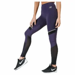 New Balance Determination Tight Purple/Black Lila och Svart Online