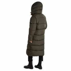 Tuxer Deyna Reco Coat Dark Olive Svart Discount
