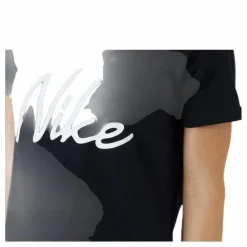 Nike Dfct Tee Scoop Logo White/Black Svart Online