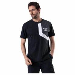 Diamond Cut Pocket Tee Black*Umbro Online