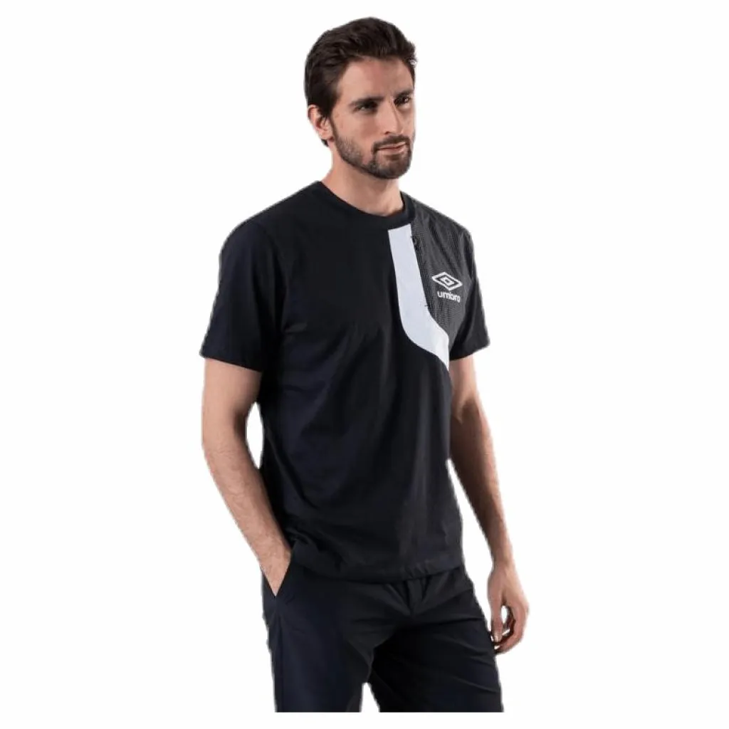 Diamond Cut Pocket Tee Black*Umbro Online