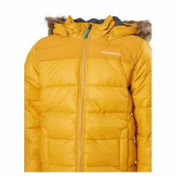 Didriksons Digory Kids Jkt 3 Golden Yellow Gul Hot
